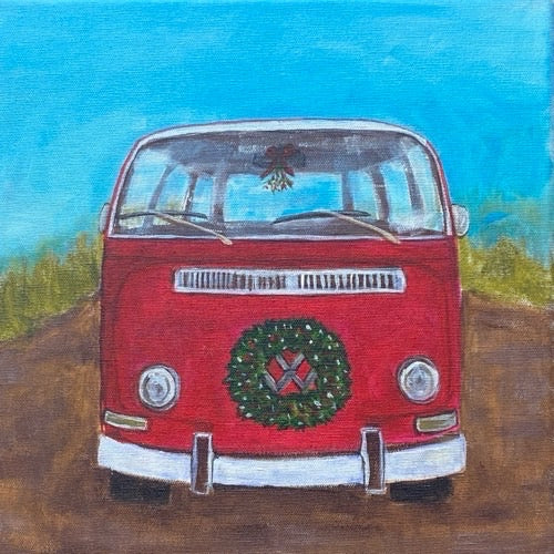 Paint Night: Christmas VW Bus