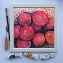Load image into Gallery viewer, &quot;Apple Harvest&quot; 12x12 original painting
