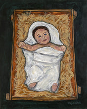 Load image into Gallery viewer, &quot;Baby in the Manger&quot; giclee print

