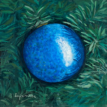 Load image into Gallery viewer, &quot;Blue Glitter Ball Ornament&quot; giclee print
