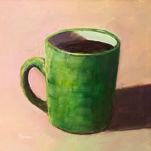 Load image into Gallery viewer, &quot;Green Mug&quot; giclee print
