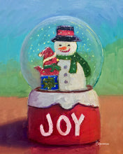 Load image into Gallery viewer, &quot;Joy Snowglobe&quot; giclee print
