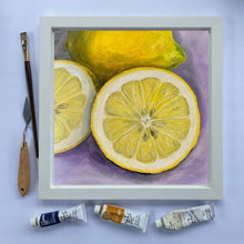 Load image into Gallery viewer, &quot;Life&#39;s Lemons&quot; 12x12 original painting
