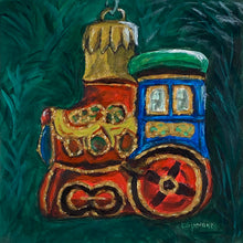 Load image into Gallery viewer, &quot;Little Train Ornament&quot; giclee print
