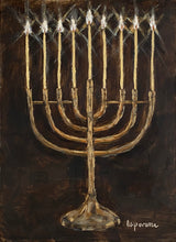 Load image into Gallery viewer, &quot;Menorah&quot; giclee print
