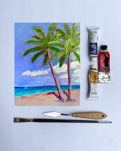Load image into Gallery viewer, &quot;Peaceful Beach&quot; giclee print
