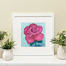 Load image into Gallery viewer, &quot;Pink Rose&quot; giclee print
