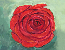 Load image into Gallery viewer, &quot;Red Rose&quot; notecard

