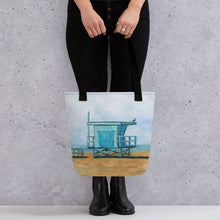 Load image into Gallery viewer, Fine Art Tote Bag, &quot;Looking Out For Us&quot;, from original artwork by Esperanza Deese
