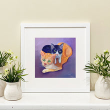 Load image into Gallery viewer, &quot;Foster Care Cats&quot; giclee print
